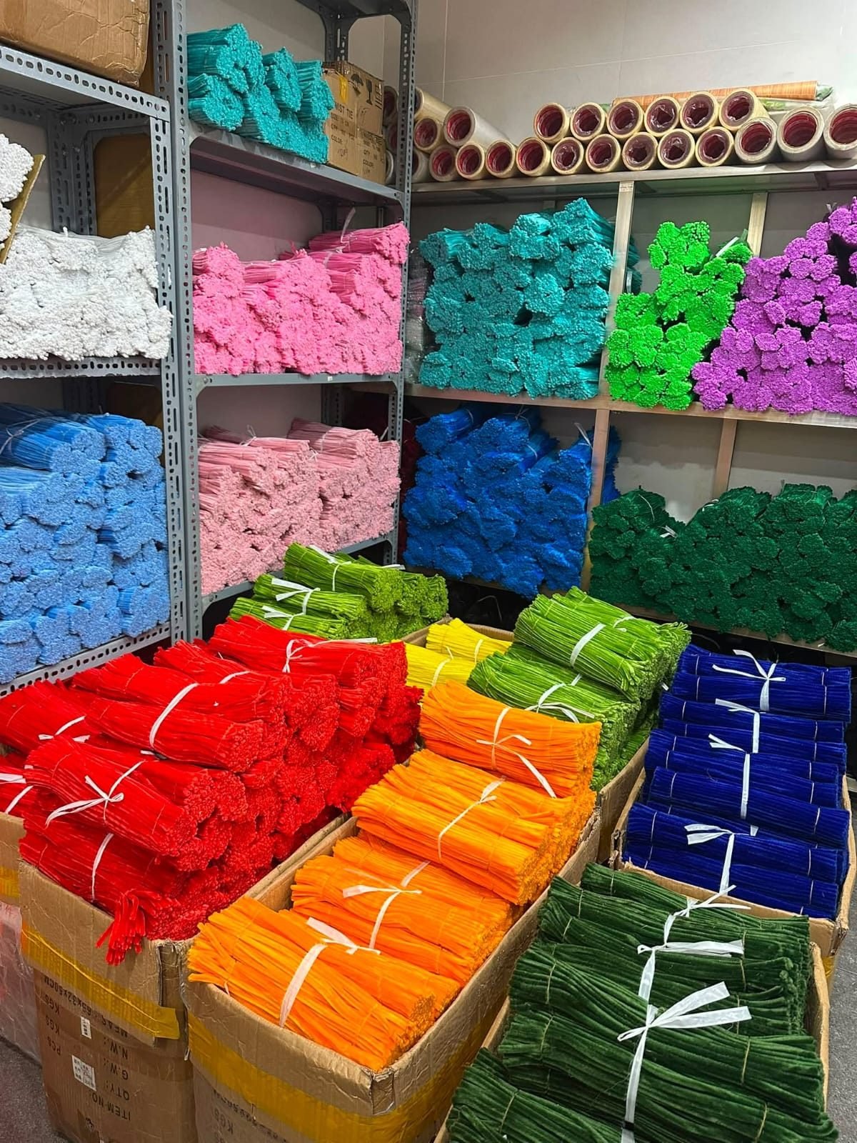Chenille o Limpiapipas de Colores